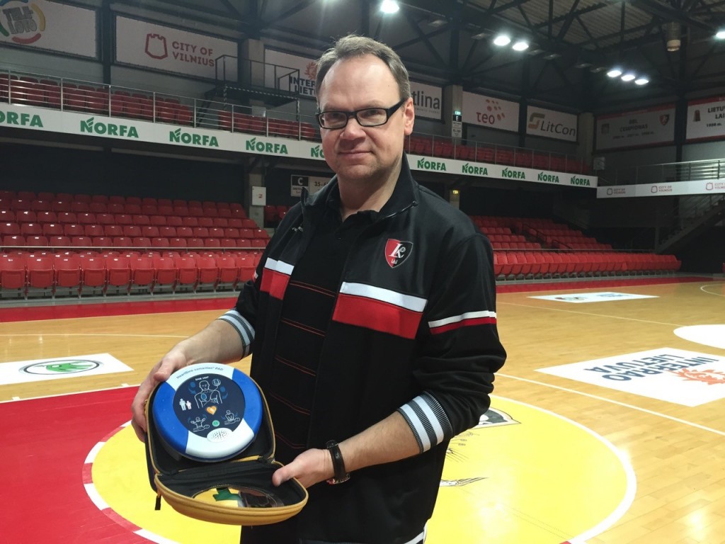 BC Lietuvos Rytas's Team Doctor, Tomas Vorobjovas